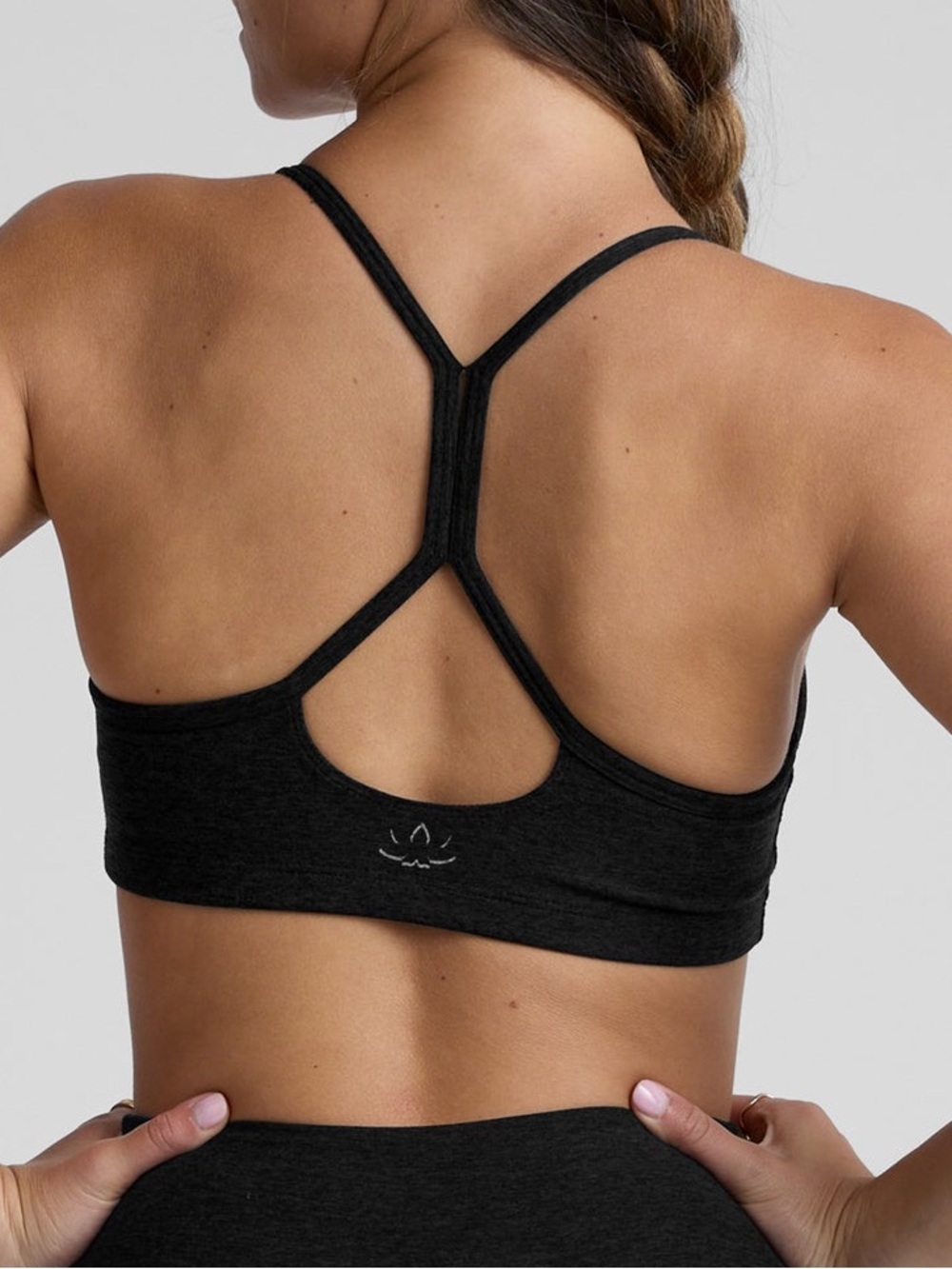 NEW Beyond Yoga Slim Racerback Bra Spacedye Large